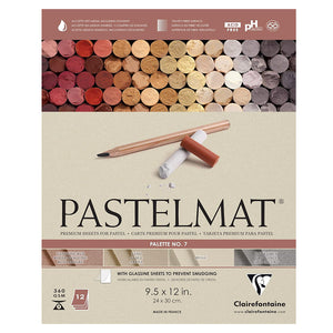Clairefontaine Premium Pastelmat Pads in 3 Color Assortments