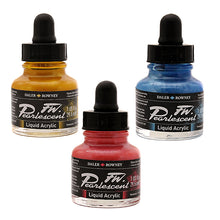 Daler Rowney FW Pearlescent Inks 1oz Various Colors