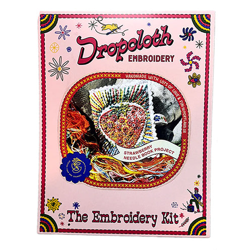 Dropcloth Strawberry Needlebook Kit