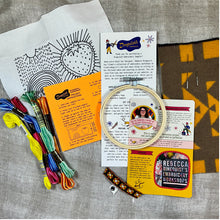 Dropcloth Strawberry Needlebook Kit