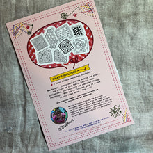 Dropcloth Quilt Squares Stick & Stitch Set/8