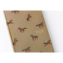 Hobonichi Techo Weeks 2026 - Bow & Tie: Galloping Horses (Japanese Version)