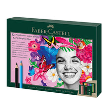 Faber-Castell Polychromos & Graphite Matte Gift Set, 40 piece