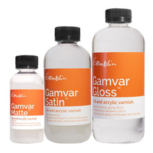 Gamblin Gamvar Picture Varnish in Gloss/Matte/Satin Finishes