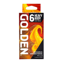 Golden Intro Heavy Body Set 6 x 22ml tubes