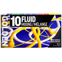 Golden Fluid Mixing Set 10 X 30ml bottles