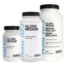 GOLDEN Gloss Mediums 8oz, 16oz, 32oz