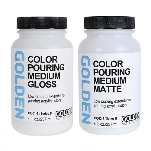 Color Pouring Medium Gloss Set (Golden Acrylic Mediums) – Alabama