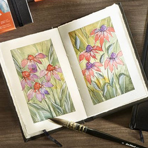 Hahnemühle Watercolour 100% Cotton Deckle Edge Book In Various Sizes