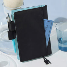 Hobonichi Techo Cover 2027, A6, Colors: Black x Clear Blue