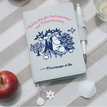 Hobonichi Techo Cover 2027, A6, Moomin: My Yard (Pale Mint)