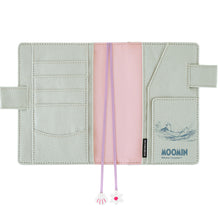 Hobonichi Techo Cover 2027, A6, Moomin: My Yard (Pale Mint)