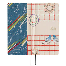 Hobonichi Techo Weeks 2026 Unsodo: Bijutsukai (Blue Pigeons) (JP/April Start)