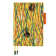 Hobonichi Techo Cousin Book and Cover, A5, Unsodo: Bijutsukai (Wild Rabbits) (JP/April Start)