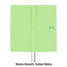 Hobonichi Techo Weeks 2026 - Smooth Series: Melon Sorbet