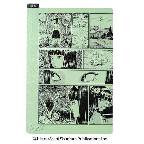 Hobonichi Pencil Board, A6 Size: Junji Ito: (Tomie) Green