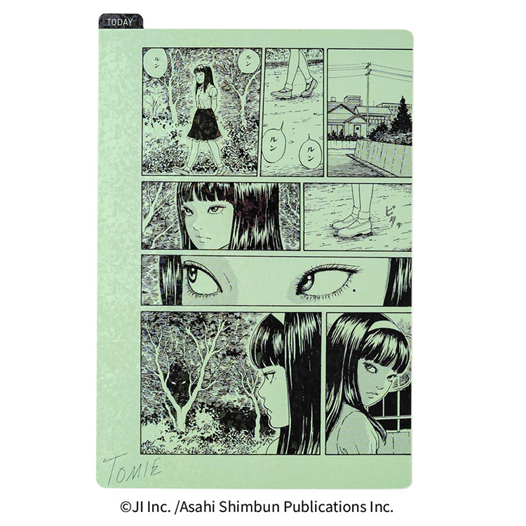 Hobonichi Pencil Board, A6 Size: Junji Ito: (Tomie) Green