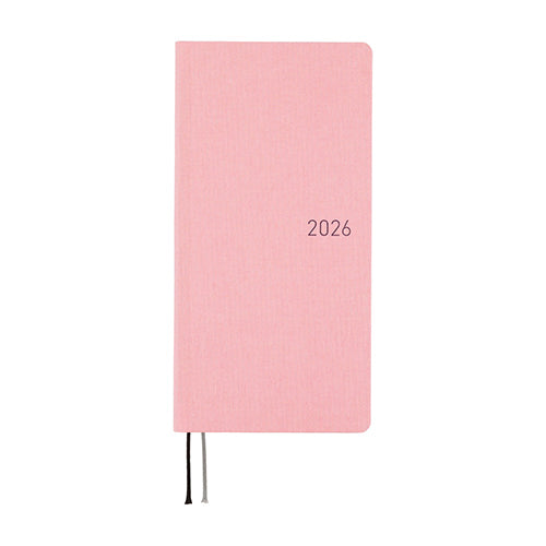 Hobonichi Techo Weeks 2026 - Colors: Strawberry Milk (Japanese Version)