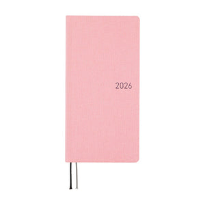 Hobonichi Techo Weeks 2026 - Colors: Strawberry Milk (Japanese Version)