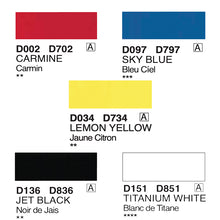 Holbein Acrylic Gouache 5 Color Introduction Set / 12ml tubes