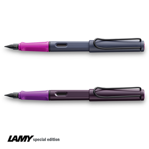 Lamy Safari Special Edition Colors, Pink Cliff or Violet Blackberry