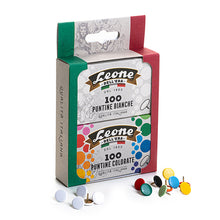 Leone Thumbtacks Combo Pack of White and Assorted Colors