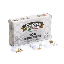 Leone Thumbtacks Combo Pack of White and Assorted Colors