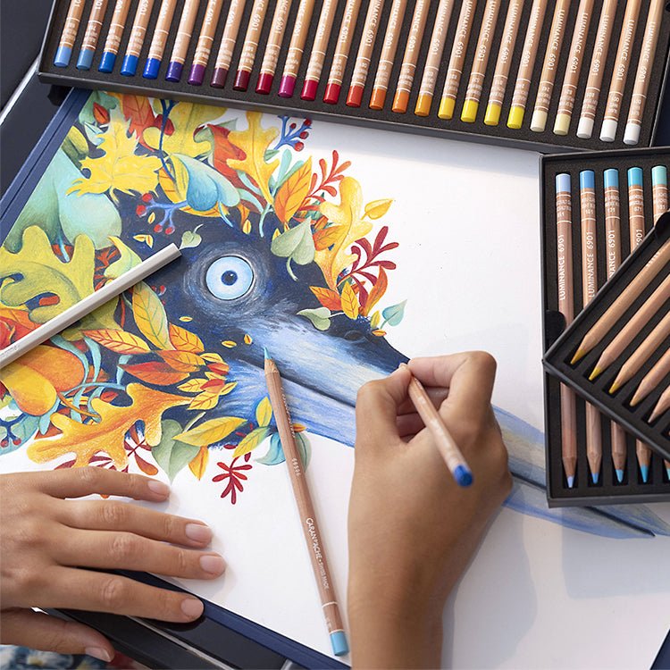Caran d'Ache LUMINANCE 6901 Artists Quality Colouring Pencil Full