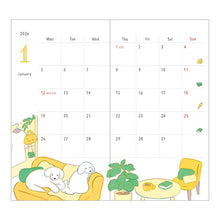 Midori 2026 Slim Pocket Diary (Monthly) Dog