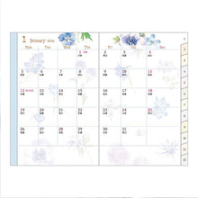 Midori 2026 Mini Pocket Diary Country Time Flower