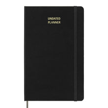 Moleskine Undated Planner Large Black