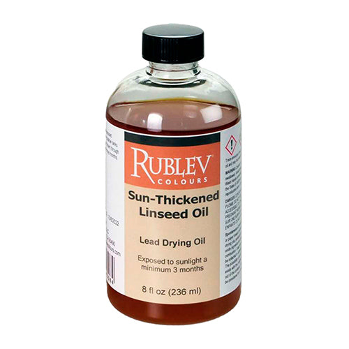 Natural Pigments Sun-Thickened Linseed Oil (8 fl oz)