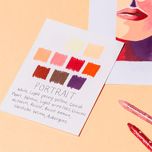 Caran d'Ache Neocolor II Aquarelle Special Edition "Portrait", Set of 10