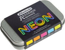Schmincke Akademie Neon Set of 5, 1/2 Pans