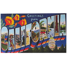 Oakland Puzzle Company Greetings from California 500-piece Jigsaw Puzzle
