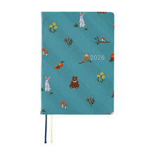 Hobonichi Techo HON 2026, A6, Bow & Tie: In the Forest