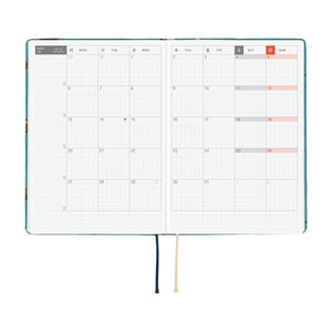 Hobonichi Techo HON 2026, A6, Bow & Tie: In the Forest