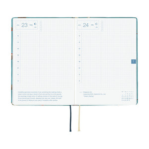 Hobonichi Techo HON 2026, A6, Bow & Tie: In the Forest