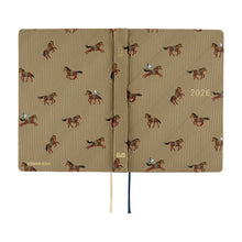 Hobonichi Techo HON 2026, A6, Bow & Tie: Galloping Horses
