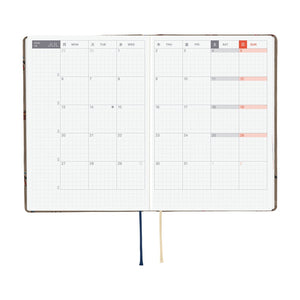 Hobonichi Techo HON 2026, A6, Bow & Tie: Galloping Horses