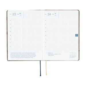 Hobonichi Techo HON 2026, A6, Bow & Tie: Galloping Horses