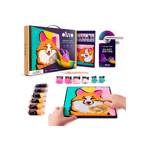 Okto Clay-By-Number Kit, Corgi