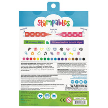 Ooly Stampables Scented Double-ended Stamp Markers, Set of 18