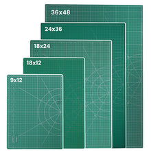 Pacific Arc Self Healing Cutting Mats, in Green/Black or Translucent, Various Sizes