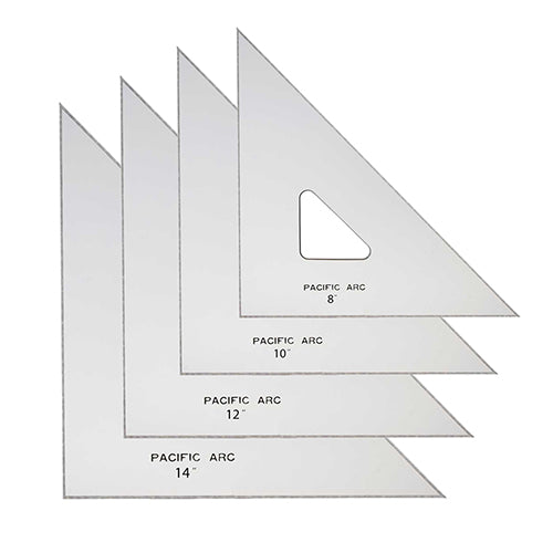 Art Alternatives Acrylic Triangles - 45/90 Degree with
