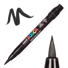 POSCA Paint Markers, Brush Tip, PCF-350