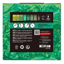 POSCA Paint Markers, Green Shades, PC-5M Medium Set of 8