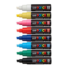 POSCA Paint Markers, Broad Chisel Tip PC-8K in Various Colors