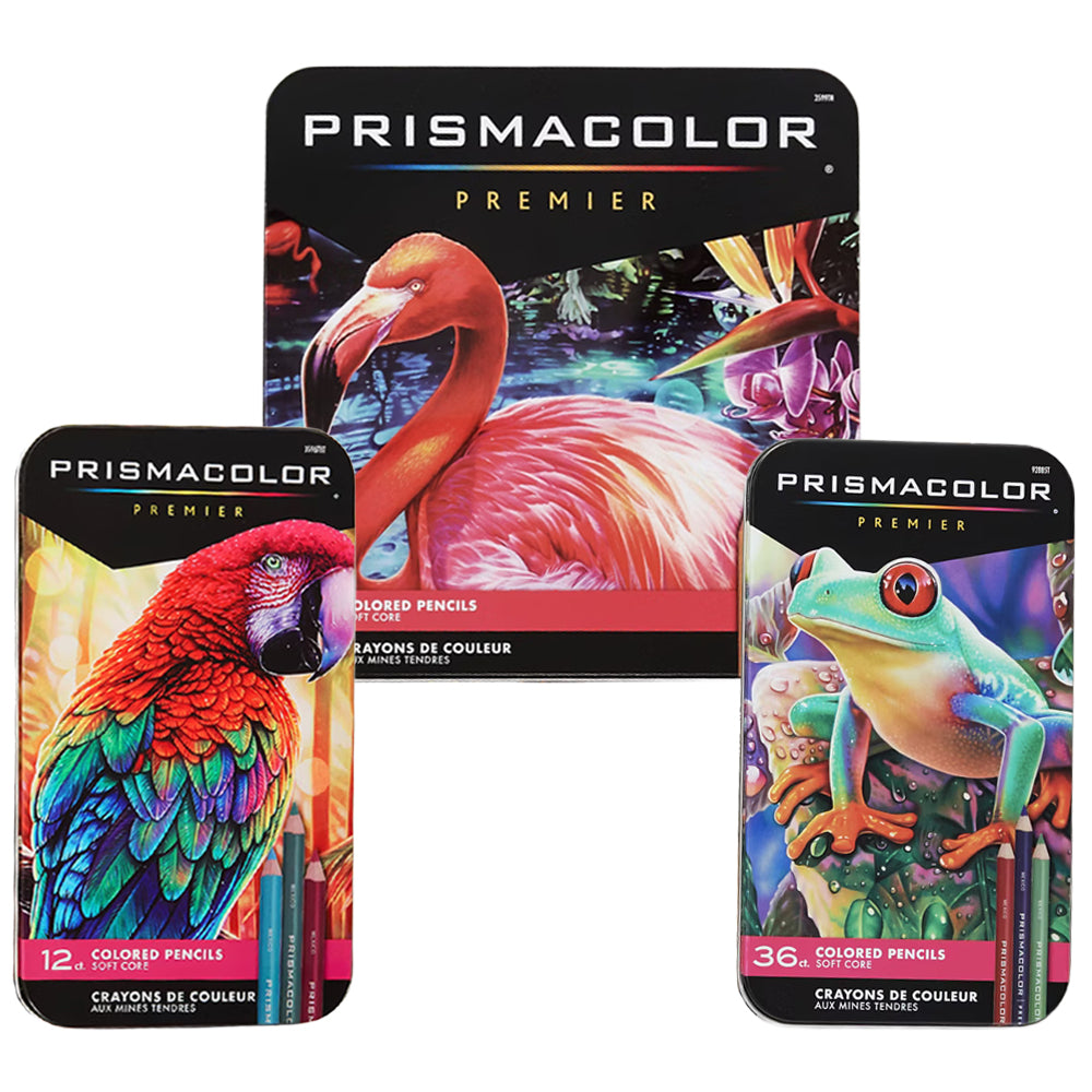 Prismacolor Premier® Soft Core Colored Pencil Sets Various Sizes