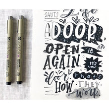 Sakura Pigma Microns (Black)